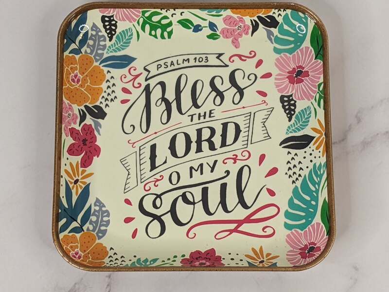 Bless The Lord Trinket Tray