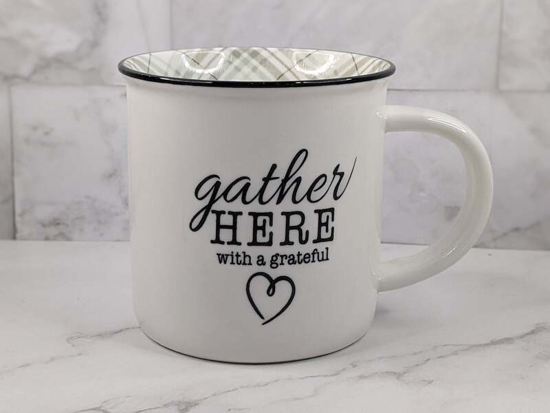 Gather Here with a Grateful Heart Mug