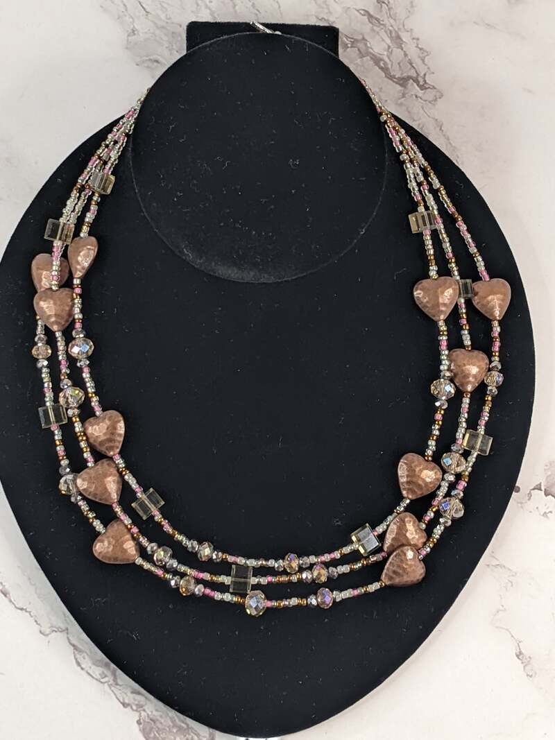 Layered Heart Necklace