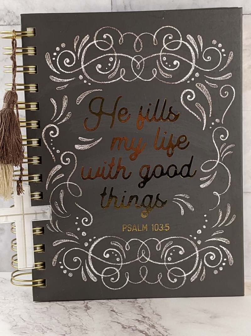 Good Things Journal with Tassel & Cross