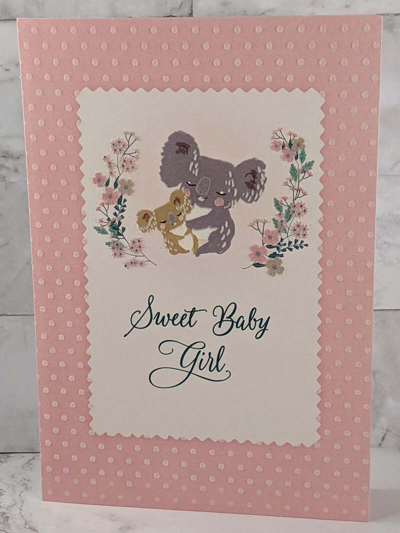 Sweet Baby Girl Card