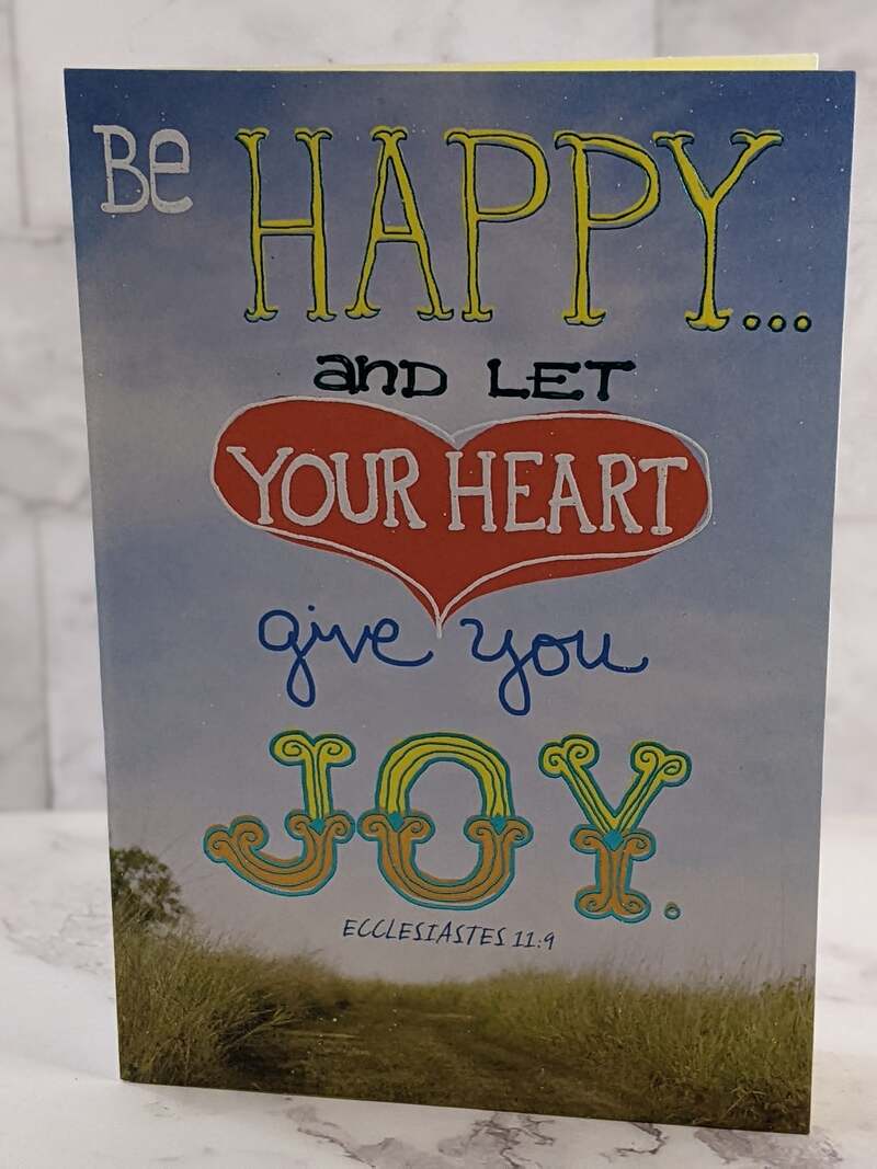 Be Happy Joy Card