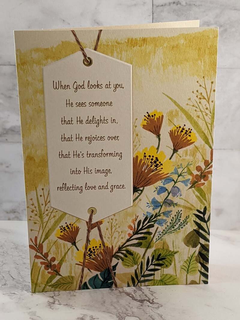 When God Looks At You Card