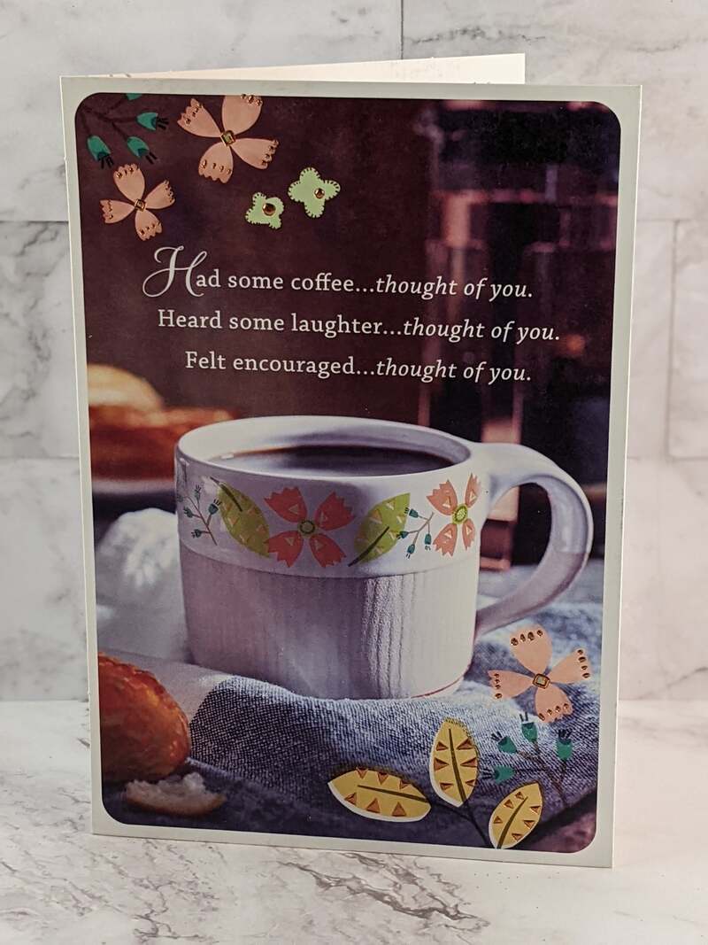 Thought of You Missing You Card