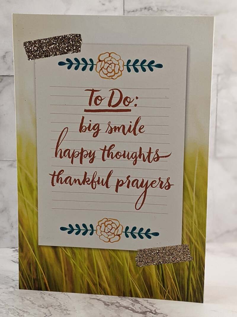 Thankful Prayers Card
