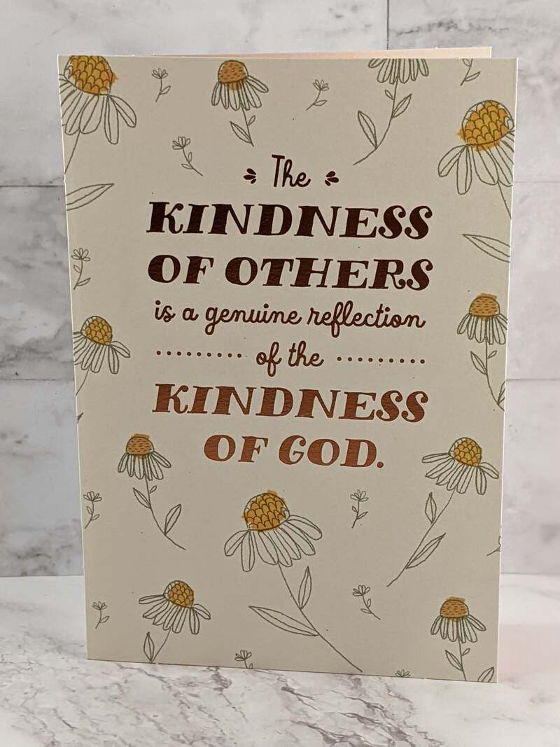 Kindness of God Thank You Card