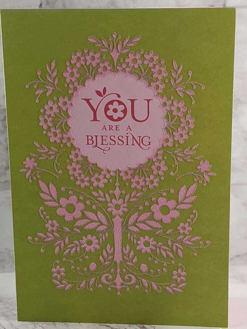 You Are A Blessing Thank You Card