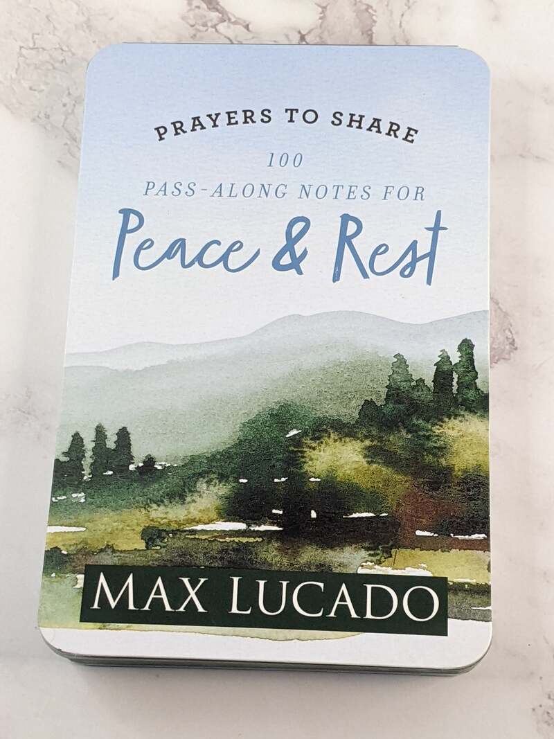 Pass-Along Notes for Peace & Rest