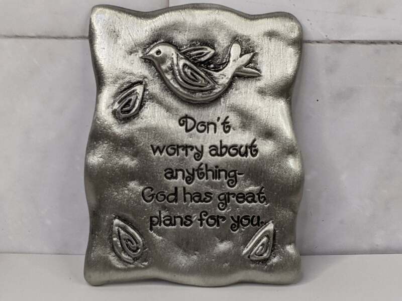 Pewter Magnet  (1.5"x 2")