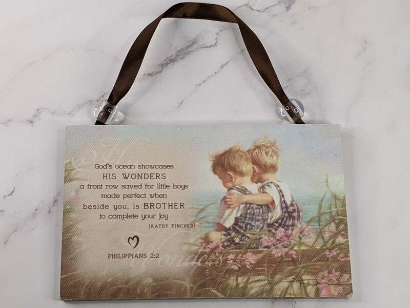 Brothers Plaque  (4"x 6")