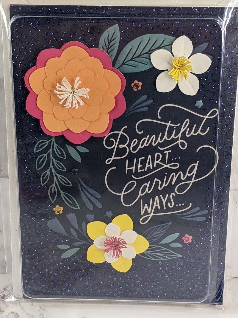 Beautiful Heart Birthday Card