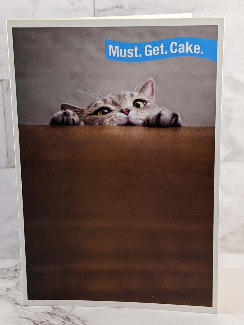 Must Get Cake Birthday Card
