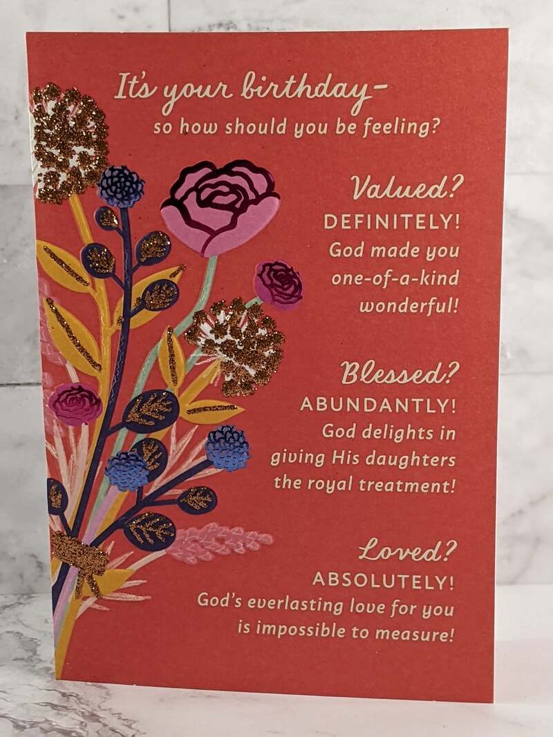 Celebrated Joyfully Birthday Card