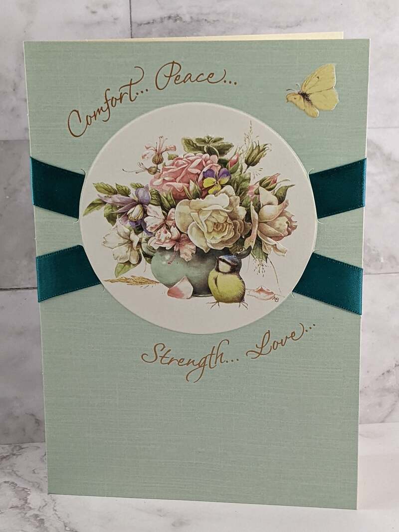 Comfort Peace Sympathy Card