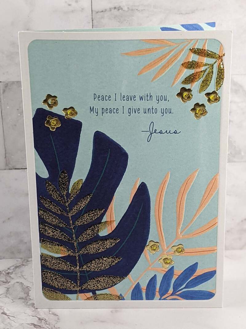 Peace from Jesus Card