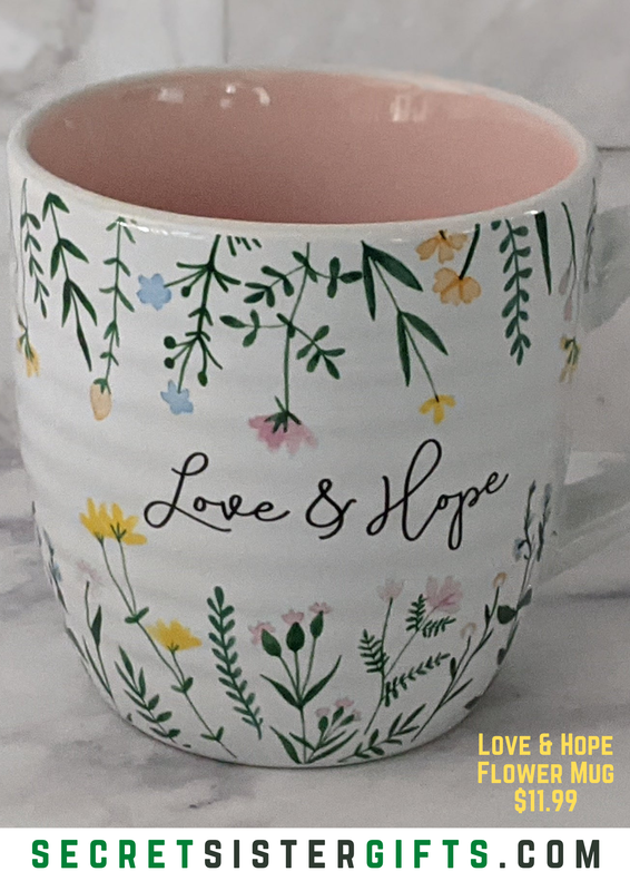 Love and Hope Flower Mug