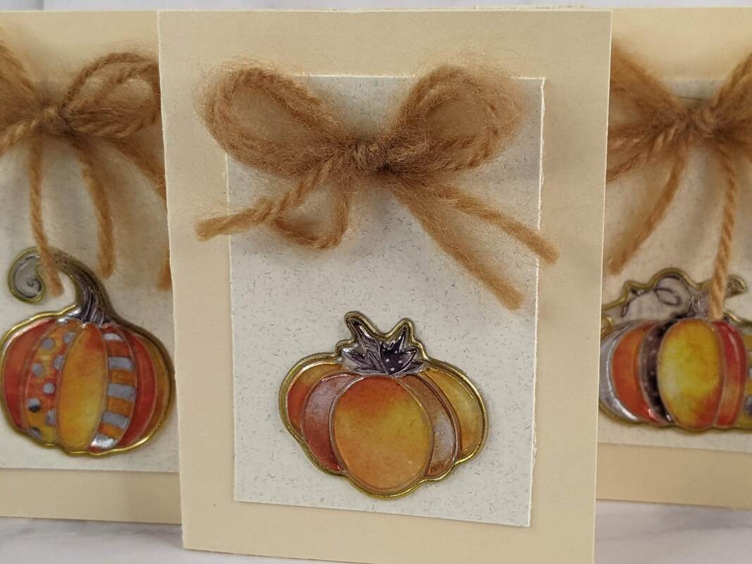 Pumpkin Mini Card