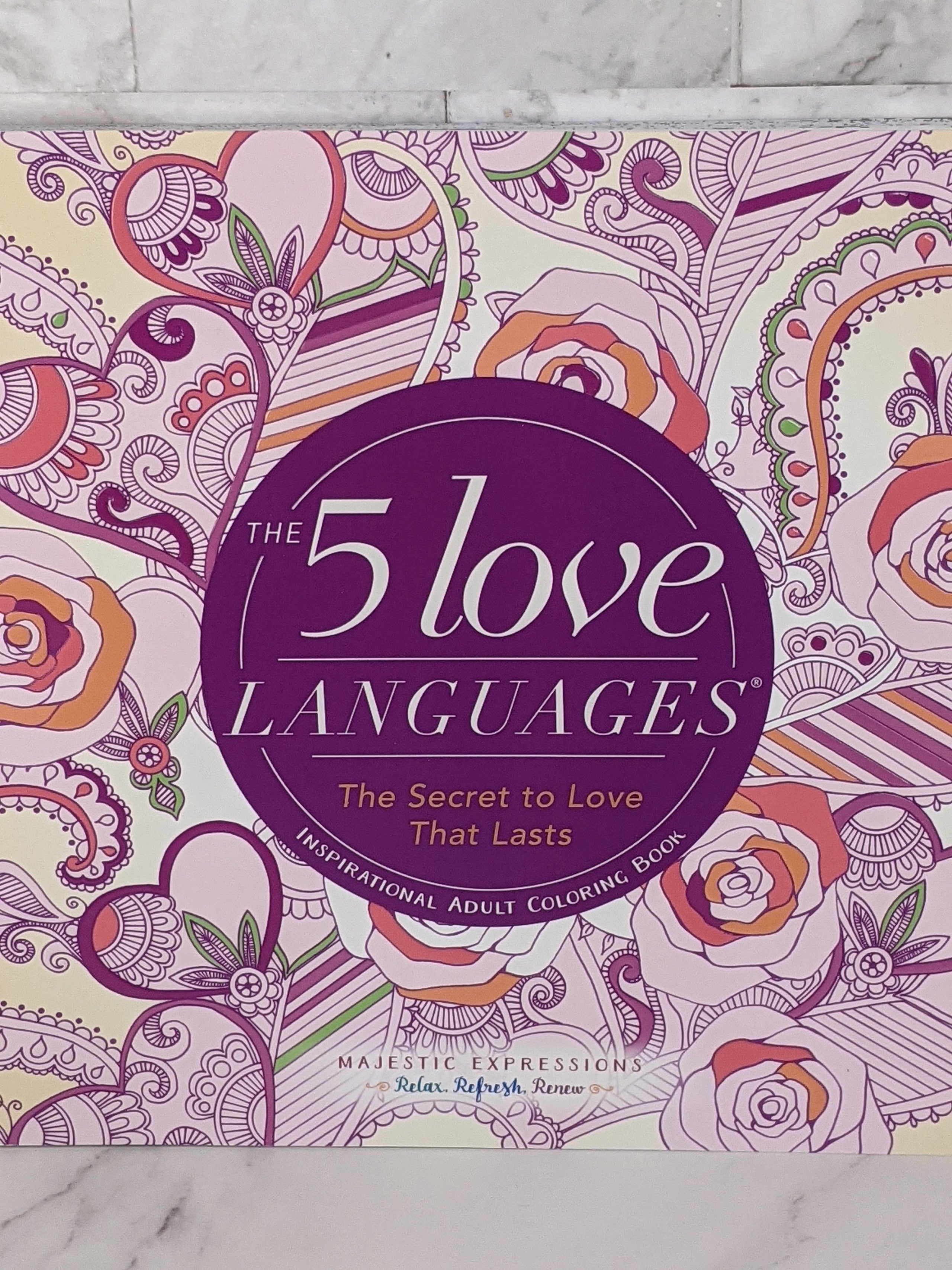 Five Love Languages Coloring Book