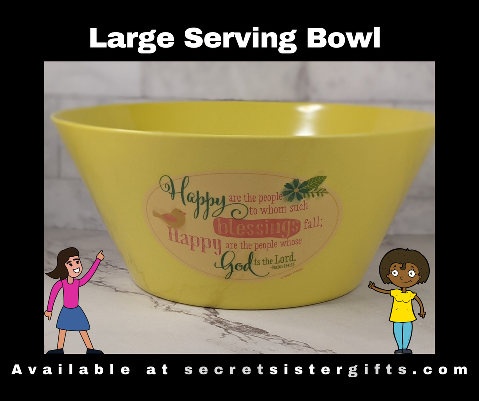 Scripture Serving Bowl