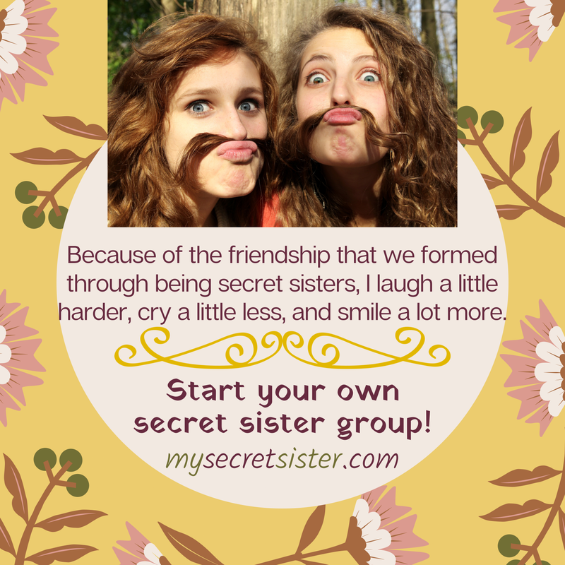What is a Secret Sister? Get group information here.
