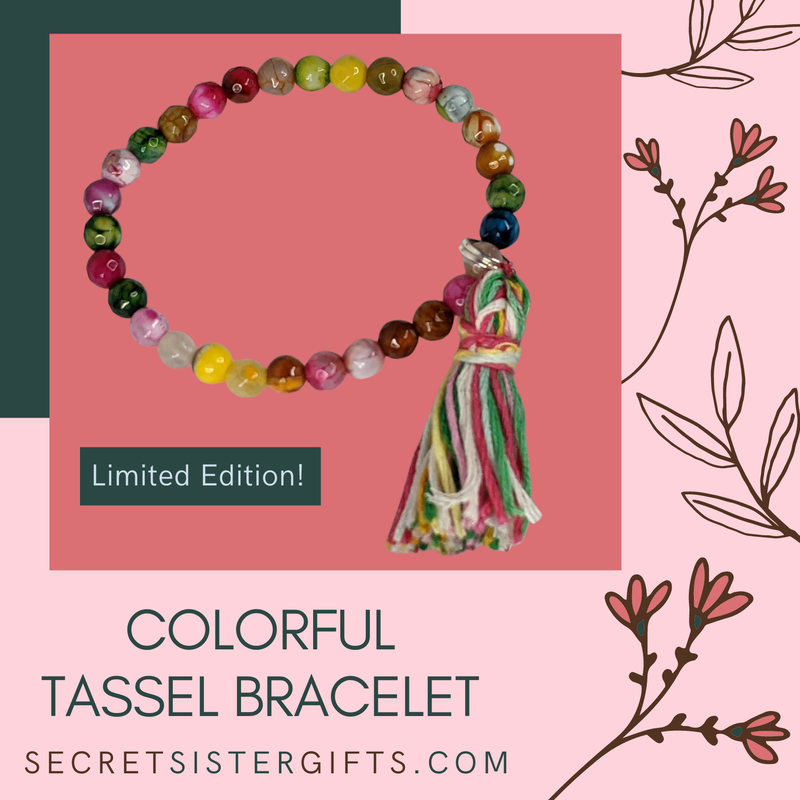 Colorful Tassel Beaded Bracelet